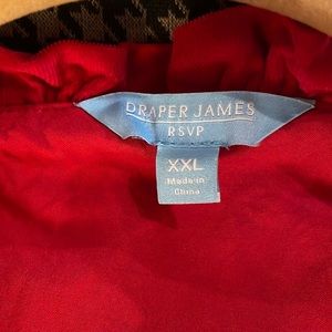 Draper James red fine corduroy (reads velvet)  dress. Size XXL